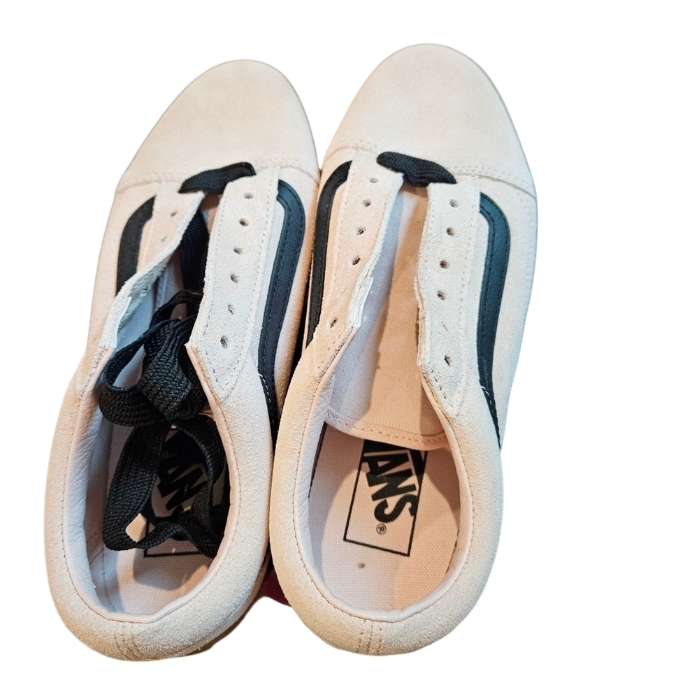 Vans Old Skool Lowpro Suede Peach Blush Sneaker NEW - Picture 2 of 7